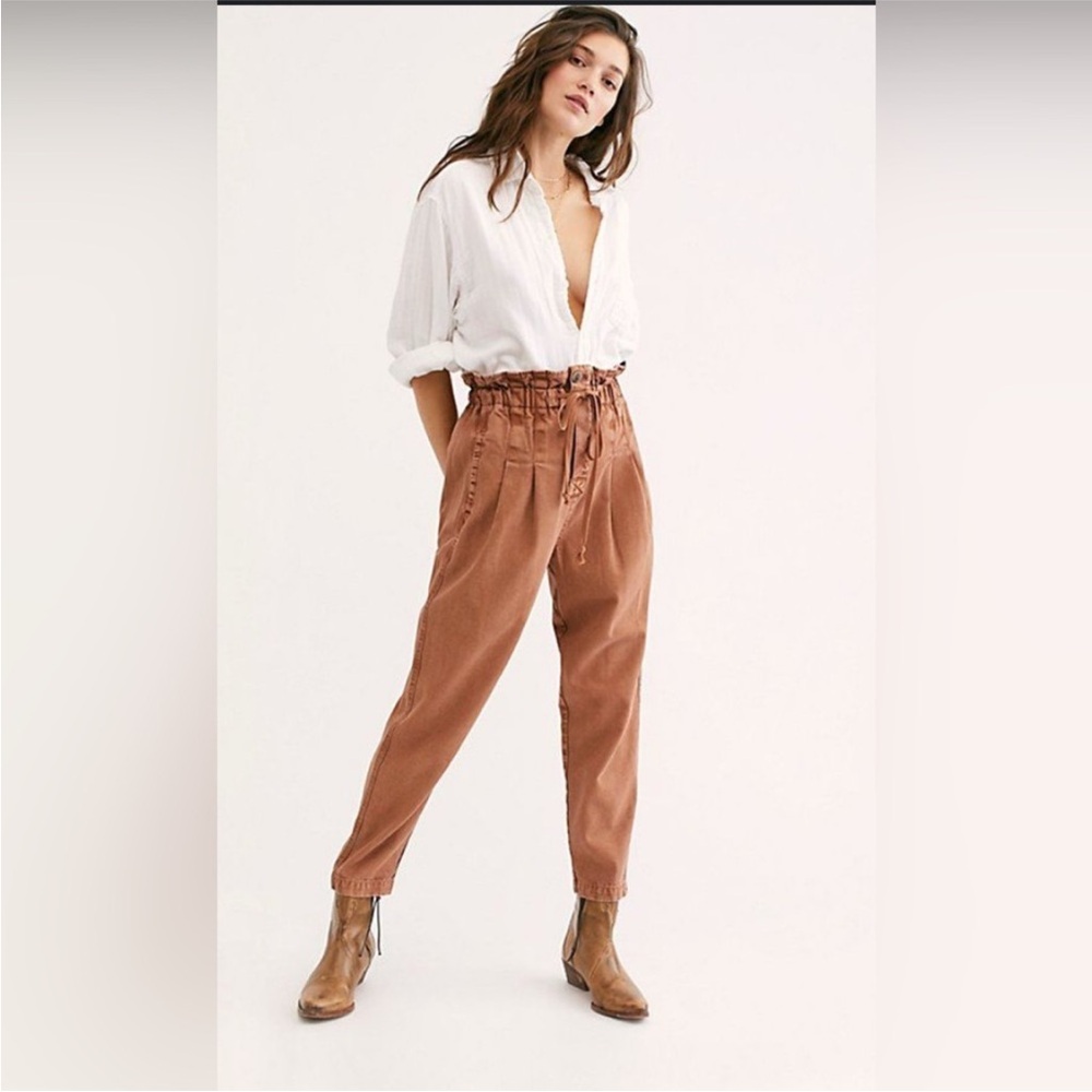 Small Free People Margate pleated trousers